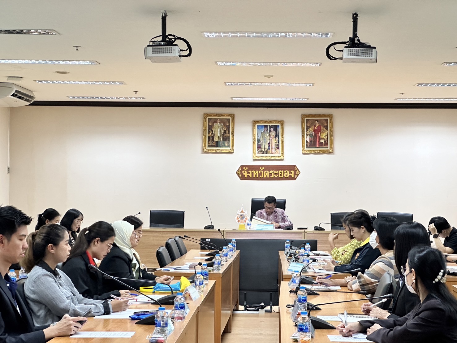 ร่วมประชุมคณะกรรมการสถิติระดับจังหวัดภายใต้โครงการพัฒนาข้อมูลสถิติและสารสนเทศระดับพื้นที่จังหวัดระยอง ครั้งที่ 1/2567