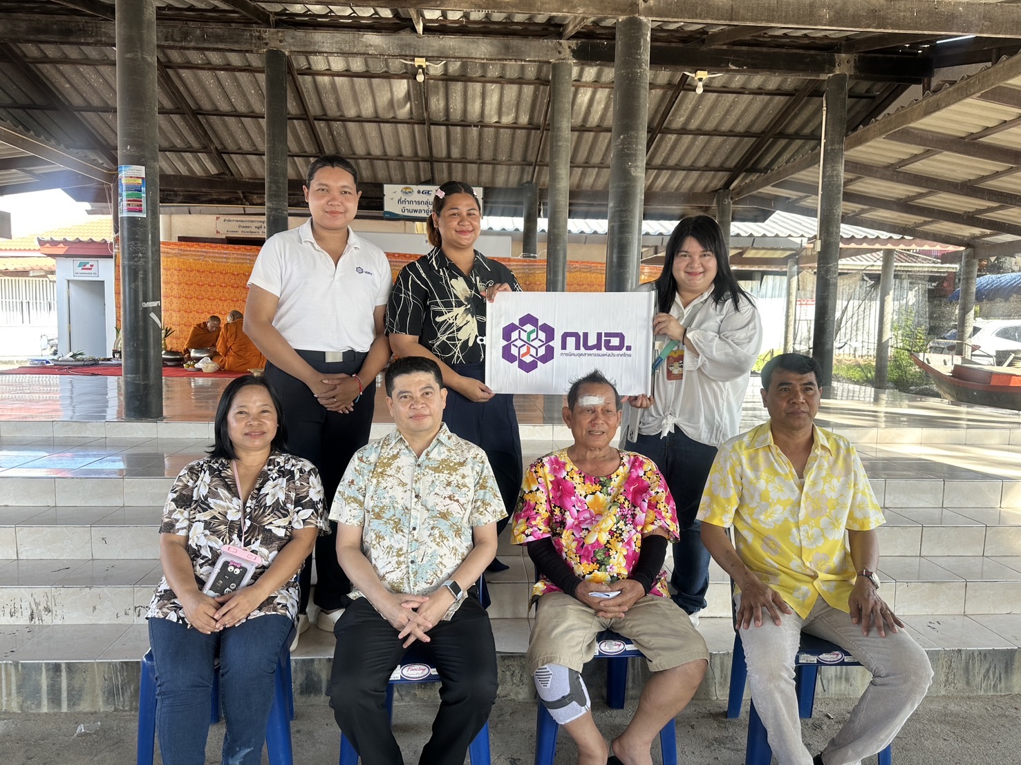 สทร. ร่วมทำบุญประจำปี กลุ่มประมงเรือเล็กพื้นบ้านพลา-อู่ตะเภาสามัคคี