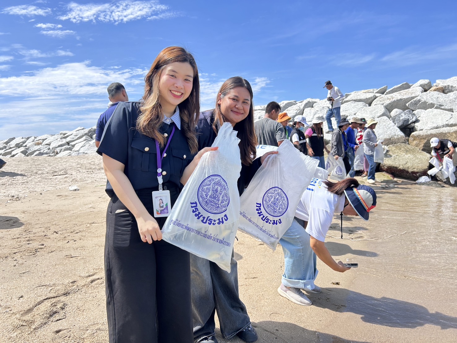 สทร.ร่วมกิจกรรมปล่อยพันธ์ุสัตว์น้ำ โครงการเสริมสร้างการมีส่วนร่วมของชุมชนประมง