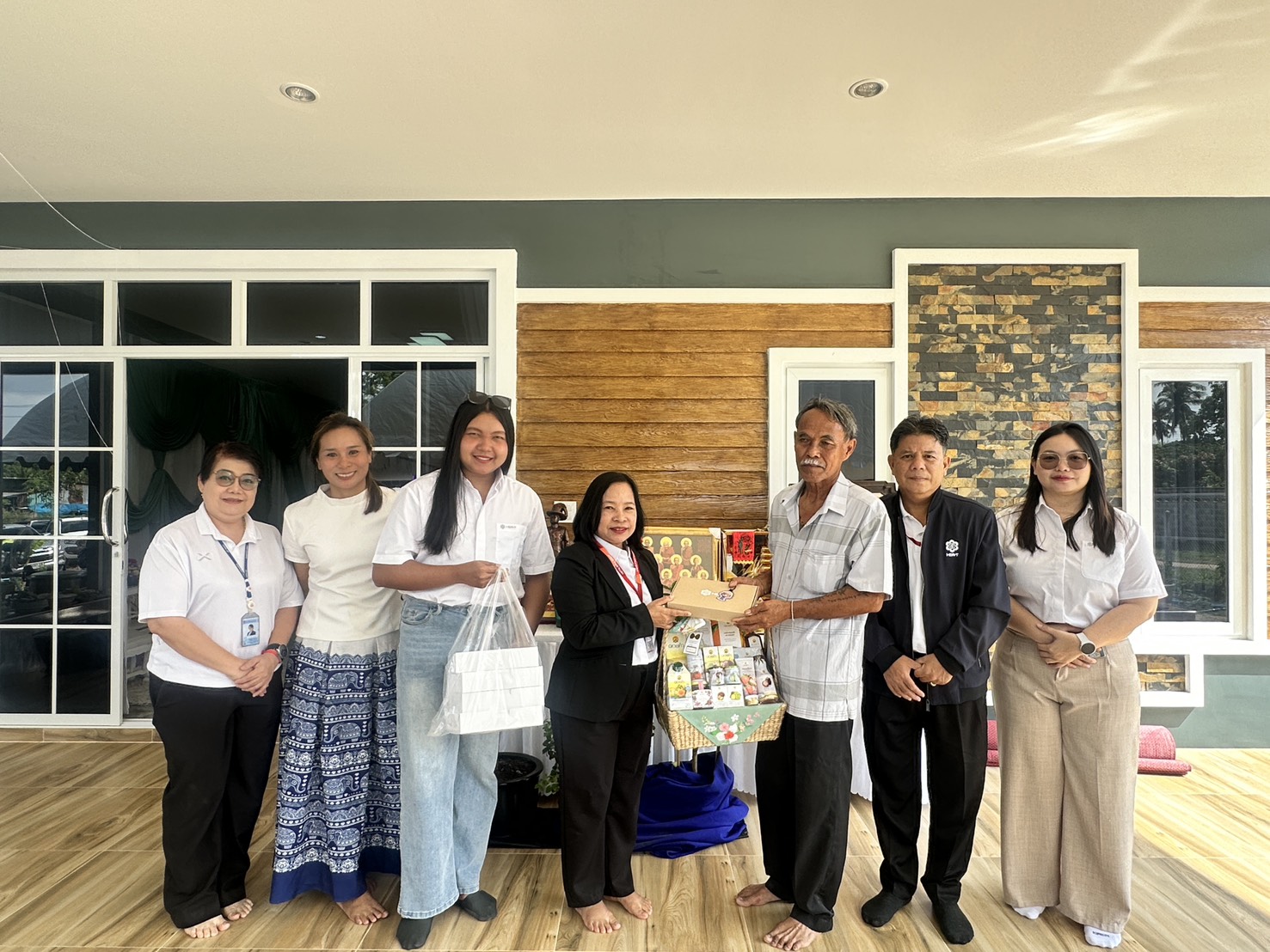 สทร. ร่วมทำบุญขึ้นบ้านใหม่ เสริมสร้างความสัมพันธ์อันดีในชุมชน