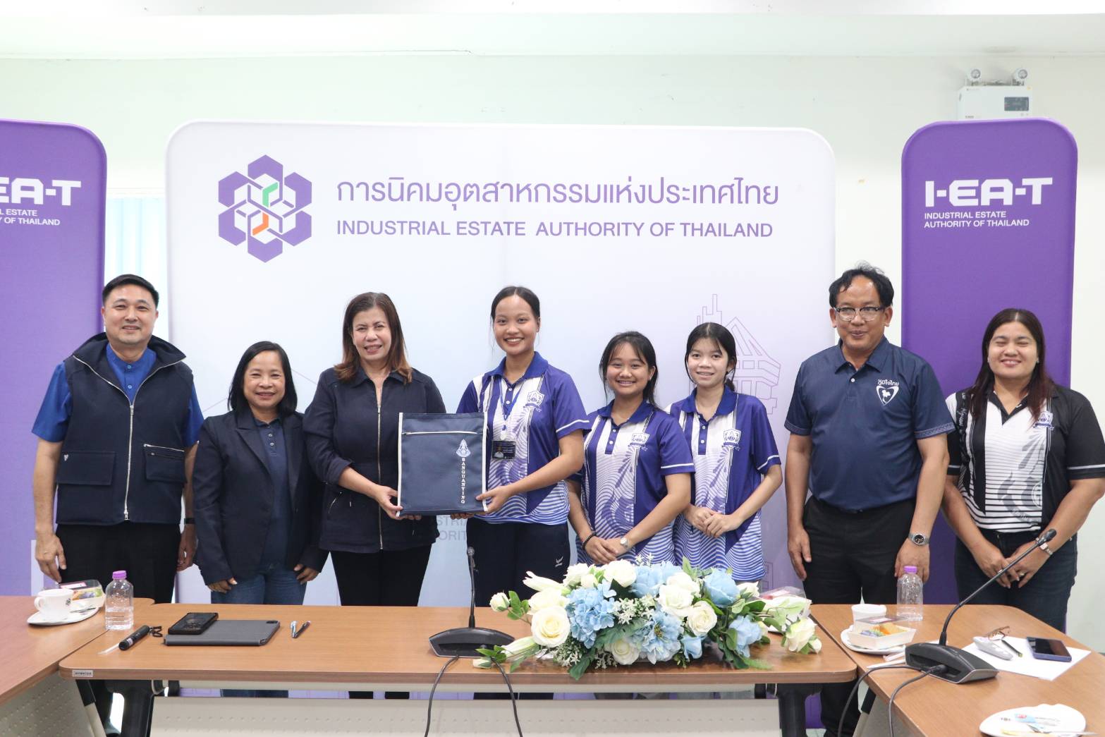 สทร.ต้อนรับคณะสภานักเรียน โรงเรียนสงวนหญิง ศึกษาดูงานการบริหารจัดการท่าเรืออุตสาหกรรมมาบตาพุด